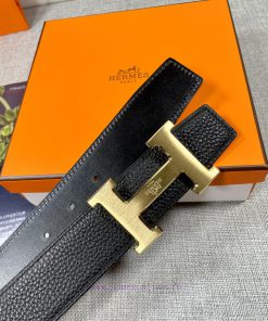 P Hermes HermesHermes SyncDouble sided original cowhide with lychee pattern on the first lay 8n22ynog