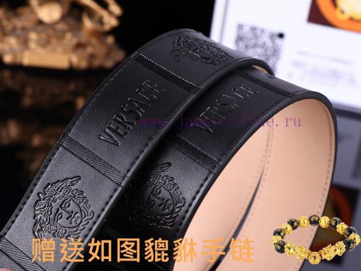 Belt Versace Ver…️The waist belt is made of 100% cowhide, ensuring that the genuine leather 6x2xhw6e - Image 10