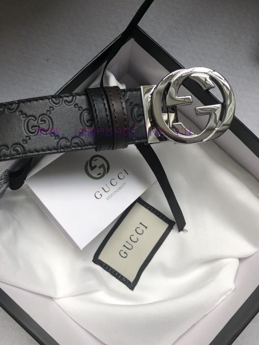 Gucci top layer cowhide pressed G surface, lined with top layer calf leather sole, paired wi ppms2jyx - Image 3