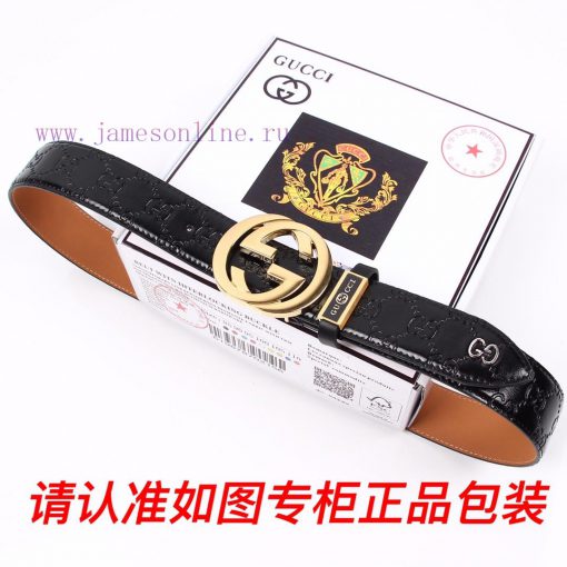 Gucci. Gucci️Identify and receive a punch as a giftThe material is 100% top layer cowhide, e 3dt0bila - Image 2