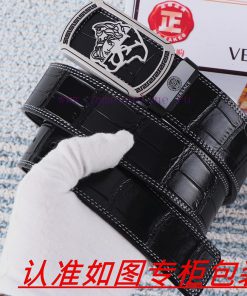 Men's belt VersaceMen's leather belt is made of 100% head layer cowhide, ensuring that the 2 sxz87g52