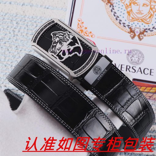Men's belt VersaceMen's leather belt is made of 100% head layer cowhide, ensuring that the 2 8zoutufg - Image 7