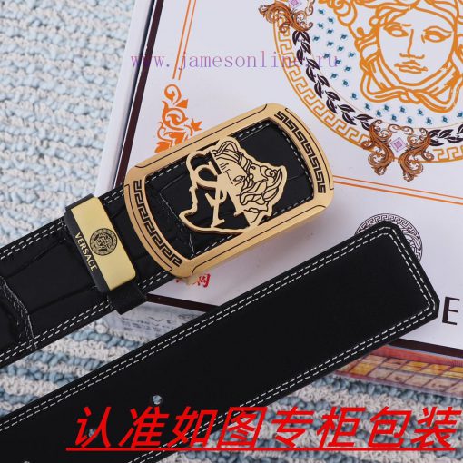Men's belt VersaceMen's leather belt is made of 100% head layer cowhide, ensuring that the 2 8zoutufg - Image 10