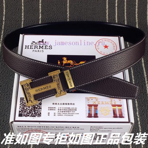Belt Hermes Her...mes️The waistband is made of 100% cowhide, ensuring genuine leather. The 2 y3m2p7yu - Image 7