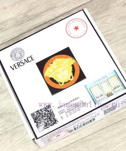 Versace Ver... sace ️ double-sided useIdentify and receive a punch as a giftMaterial: 100% t xusbiye9