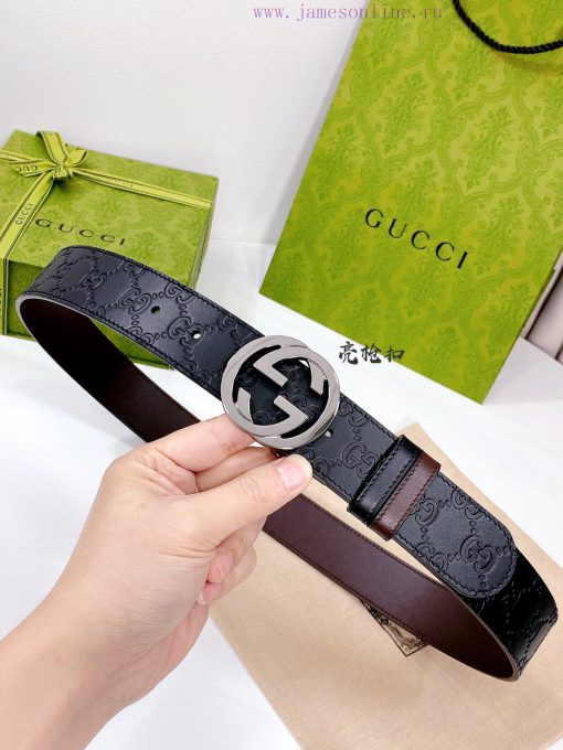 Comes with a complete gift boxGucci upgraded belt, give it one, it's genuine, custom importe sqxkaysk - Image 4