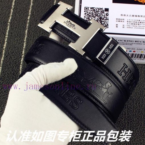 Hermes Her..mesIdentify and receive a punch as a giftMaterial: 100% head layer cowhide belt, x140o90l - Image 3