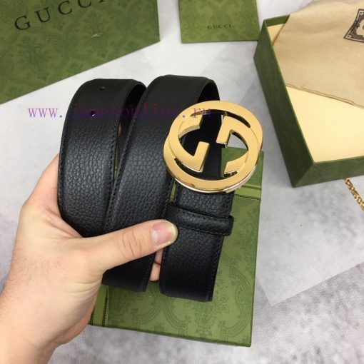 GUCC. I Original Order Quality Mouse Goods Width 4 ⃣. 0 ⃣ Millimeter imported lychee pattern n1sgxfab - Image 9