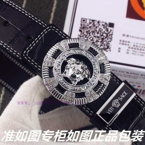 Versace Ver... sace ️ Crocodile patternIdentify and receive a punch as a giftThe material is sjaiz9hz - Image 6