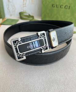 Gucci Gucci Belt ️ BeltHanging buckle, pure steel material buckle head, top layer cowhide, p fz991a9w