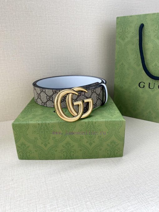 The GUCCI GG Marmont collection with a width of 4.0 cm introduces new styles every season, i gwc1x2js - Image 6
