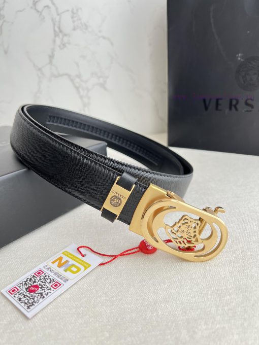 Versace Versace. ️ Belt and belt automatic beltAutomatic belt, classic head buckle made of p zrut1la2 - Image 2