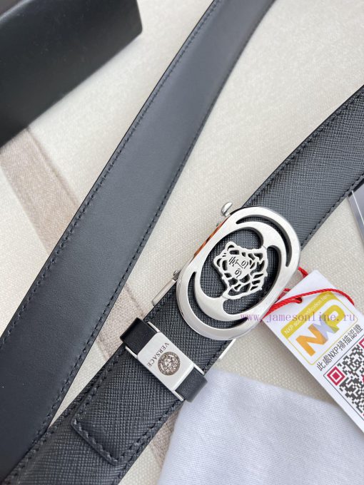 Versace Versace. ️ Belt and belt automatic beltAutomatic belt, classic head buckle made of p mwn2votg - Image 4