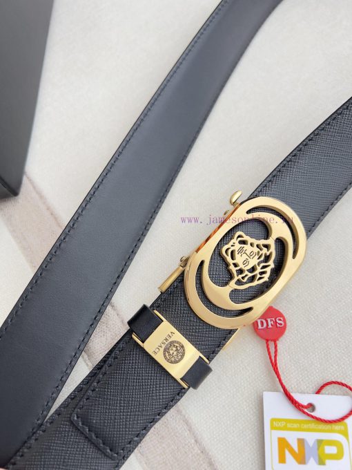 Versace Versace. ️ Belt and belt automatic beltAutomatic belt, classic head buckle made of p zrut1la2 - Image 4