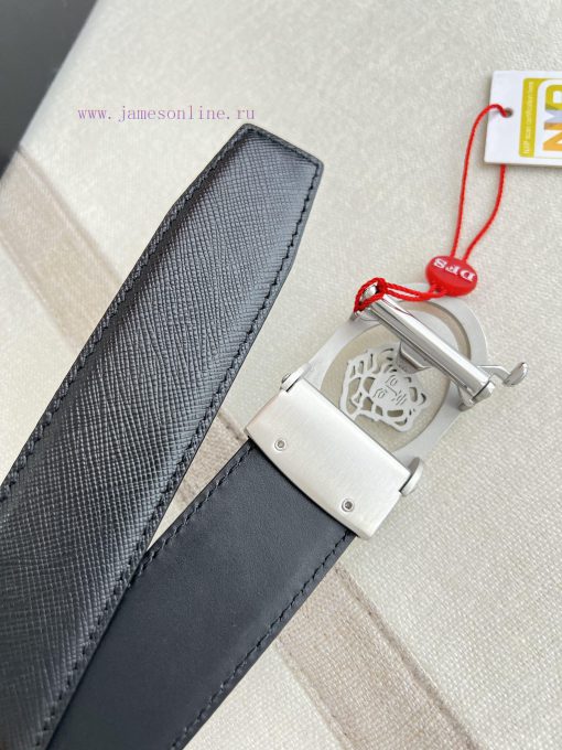 Versace Versace. ️ Belt and belt automatic beltAutomatic belt, classic head buckle made of p mwn2votg - Image 6
