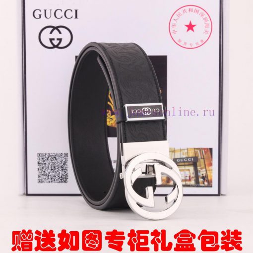 Belt Gucci Gucci double-sidedBelt made of 100% head layer cowhide, rotatable, dual color bel bx2n0f3x