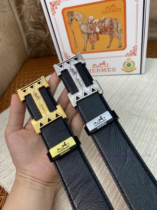 Hermes Hermès CMaterial: Leather Belt with 100% Head Layer. The leather belt is guaranteed t pmh2967y - Image 10