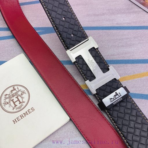 Hermes Hermès Material: Leather Belt with 100% Head Layer. The leather belt is guaranteed to sckg9pl6 - Image 7