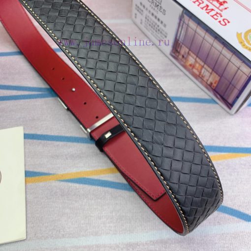 Hermes Hermès Material: Leather Belt with 100% Head Layer. The leather belt is guaranteed to sckg9pl6 - Image 9