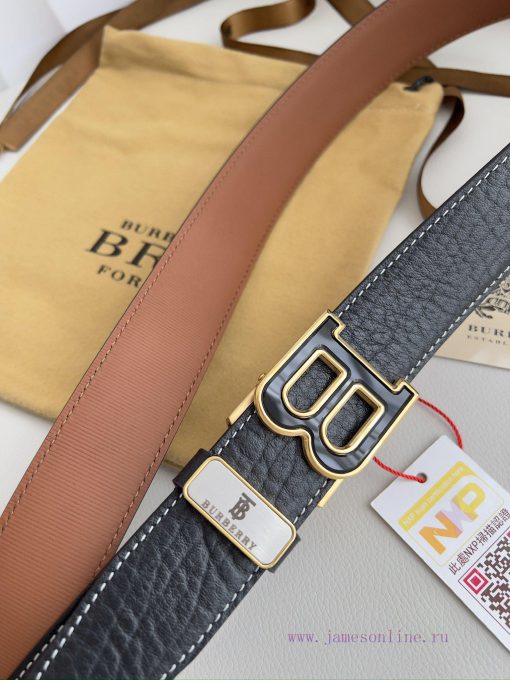 Burberry Burberry Belt ️ Automatic BeltAutomatic buckle, made of pure steel material, automa ss2nqu2e - Image 5
