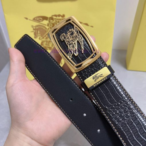 BurberryMaterial: Leather Belt with 100% Head Layer. The leather belt is guaranteed to be ge ke70m87p - Image 9