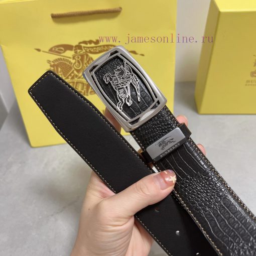 BurberryMaterial: Leather Belt with 100% Head Layer. The leather belt is guaranteed to be ge ke70m87p - Image 10