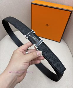 Hermes 3.5cm automatic belt with imported cowhide fabric showcases the popular craftsmanship qsva14hx