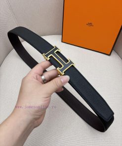 Hermes 3.5cm automatic belt with imported cowhide fabric showcases the popular craftsmanship 2eu0lytn