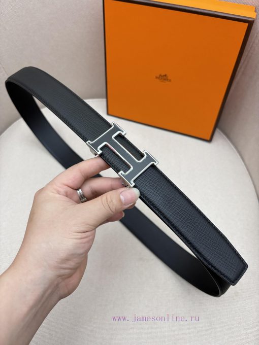 Hermes 3.5cm automatic belt with imported cowhide fabric showcases the popular craftsmanship j13ma4dh