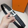 Hermes 3.5cm automatic belt with imported cowhide fabric showcases the popular craftsmanship pcg1vvnb