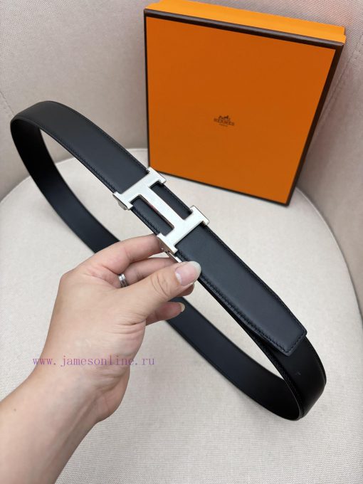 Hermes 3.5cm automatic belt with imported cowhide fabric showcases the popular craftsmanship cuv1odys