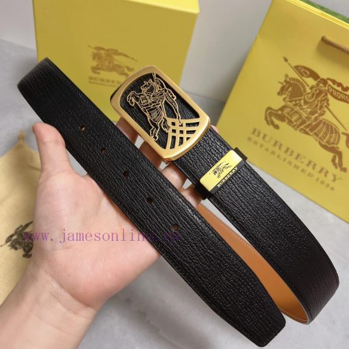BurberryMaterial: Leather Belt with 100% Head Layer. The leather belt is guaranteed to be ge kmh29boa - Image 6