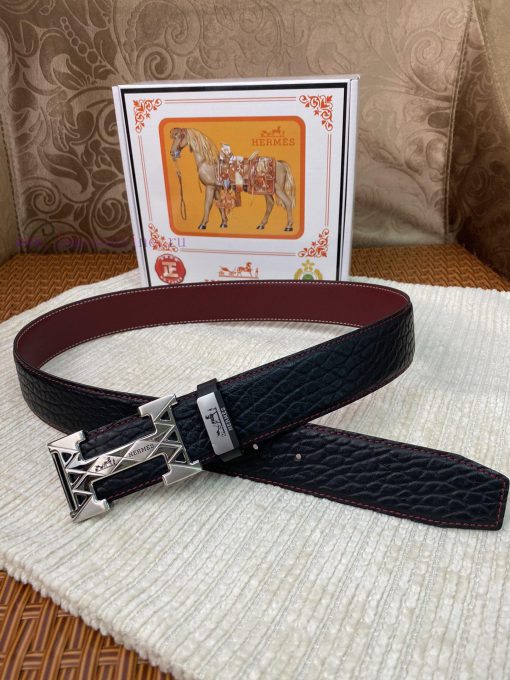 Hermes Hermès CMaterial: Leather Belt with 100% Head Layer. The leather belt is guaranteed t xiej3ll3 - Image 3