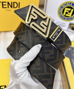 Belt FENDI Fendi ReproductionBelt made of 100% top layer cowhide, ensuring genuine leather d ytkj64ef