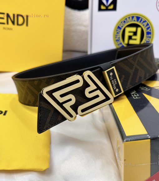 Belt FENDI Fendi ReproductionBelt made of 100% top layer cowhide, ensuring genuine leather d ytkj64ef - Image 7