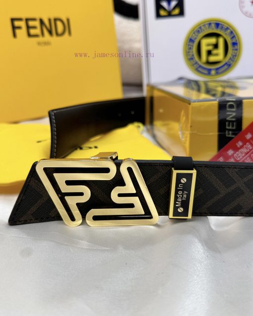 Belt FENDI Fendi ReproductionBelt made of 100% top layer cowhide, ensuring genuine leather d ytkj64ef - Image 9