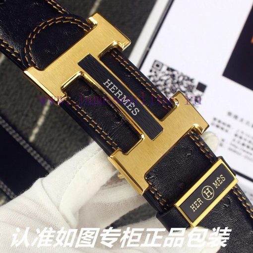 Hermes Her.. Mes ️ Ostrich patternIdentify and receive a punch as a giftMaterial: 100% head 9ubl9zhl - Image 7