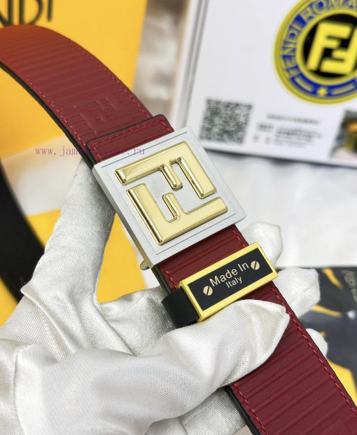 Belt FENDI Fendi ReproductionThe waistband is made of 100% cowhide, ensuring a double layere chdbamd3 - Image 10