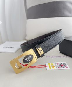 Prada. Prada Belt Automatic BeltAutomatic belt, classic pure steel material automatic buckle e3p3k3rk