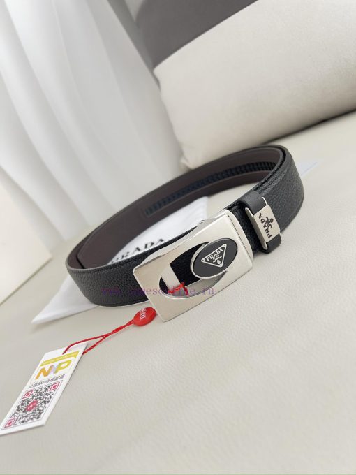 Prada. Prada Belt Automatic BeltAutomatic belt, classic pure steel material automatic buckle 7hzdb8yv - Image 4