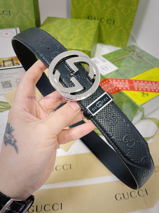 Belt Gucci Gucci️Belt made of 100% head layer cowhide, guaranteed genuine leather, 24k pure 4201hs39 - Image 6