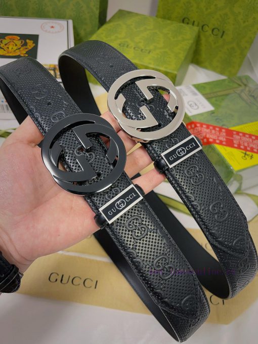 Belt Gucci Gucci️Belt made of 100% head layer cowhide, guaranteed genuine leather, 24k pure 4201hs39 - Image 9