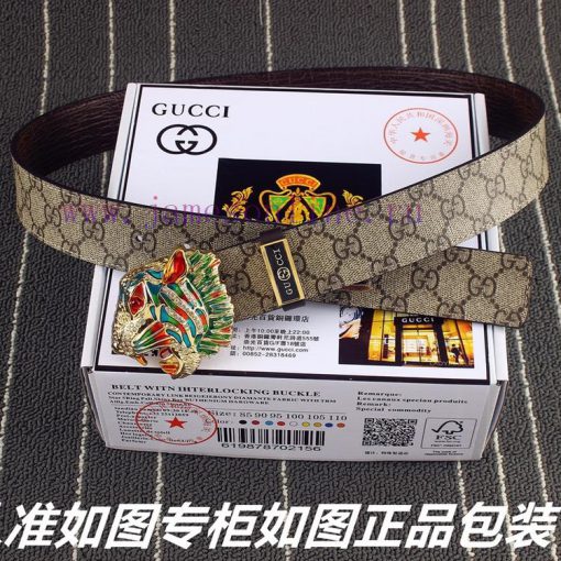 Gucci. Gucci Tiger HeadIdentify and receive a punch as a giftThe material is made of 100% to t55fhc94 - Image 7