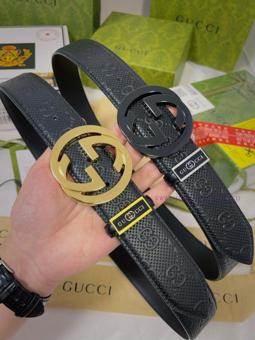 Belt Gucci Gucci️Belt made of 100% head layer cowhide, guaranteed genuine leather, 24k pure 4201hs39 - Image 10
