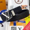 Belt LV Louis Vuitton Top Remakes-The waistband is made of 100% imported original cowhide, e 84pm63a2