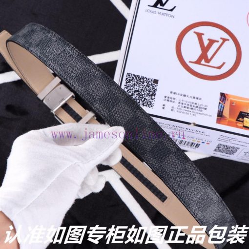 Lv... Louis Vuitton automatic buckleIdentify and receive a punch as a giftThe material is 10 866uupzs - Image 8