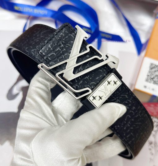 Belt LV Louis Vuitton Top Remakes-The waistband is made of 100% imported original cowhide, e b2u30ar6 - Image 6