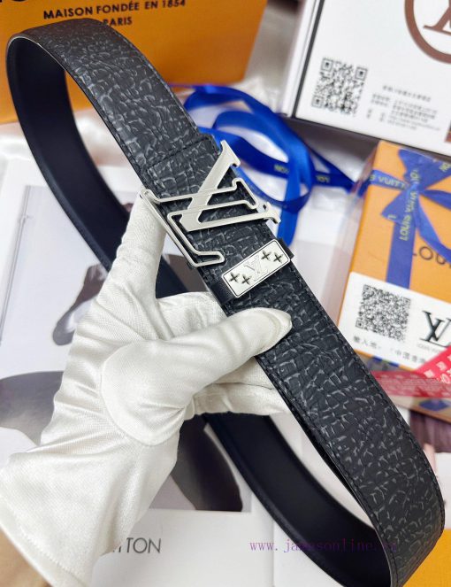 Belt LV Louis Vuitton Top Remakes-The waistband is made of 100% imported original cowhide, e b2u30ar6 - Image 8