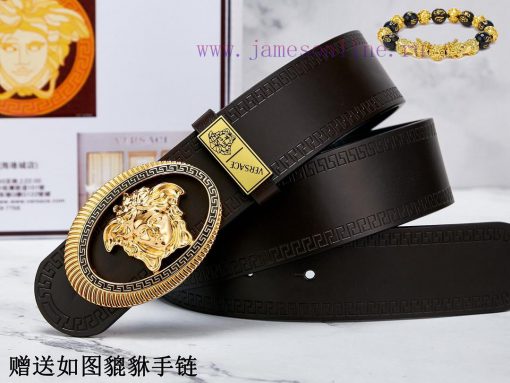 Belt Versace Ver…️The waist belt is made of 100% cowhide, ensuring that the genuine leather 4qoh1bsx - Image 4