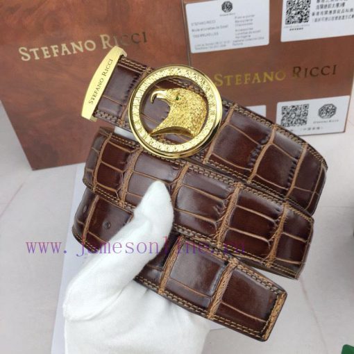Stephen Stefaoo Ricci️New crocodile patternGrade: Italian imported 100% top layer cowhide, S b0g3v4e3 - Image 3